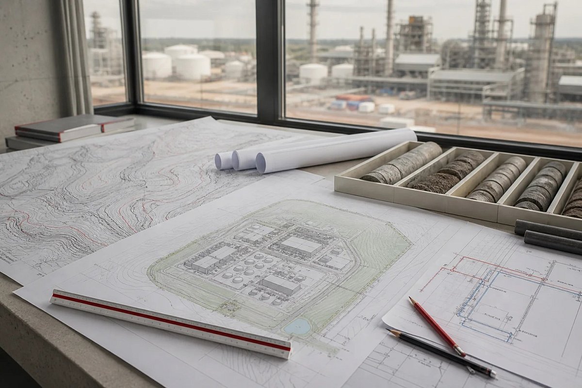 Какие исходные данные нужны до проектирования производственного объекта
